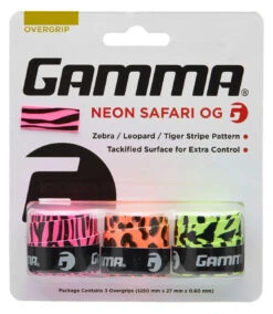 GAMMA Neon Safari Overgrip 3 Pack