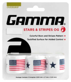GAMMA Stars & Stripes Overgrip 3 Pack