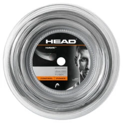 HEAD Hawk 17 1.25mm 200M Reel -Racquet Shop head hawk 17 1 25mm 200m reel grey 78847 18887.1698770743