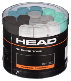 HEAD Prime Tour Overgrip 60 Pack -Racquet Shop head prime tour overgrip 60 pack assorted 59024.1753785956