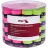 MSV Cyber Wet Overgrip 60 Pack -Racquet Shop msv cyber wet overgrip 60 pack neon assorted 46225 33499.1698772453