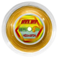Racquet Shop -Racquet Shop pros pro hexaspin 16l 1 25mm 200m reel gold 46635 84425.1698770184