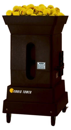 Sports Tutor Tennis Tower Competitor Classic Mains Tennis Ball Machine