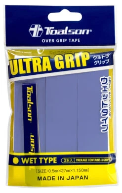 Toalson Ultra Overgrip 3 Pack -Racquet Shop toalson ultra overgrip 3 pack blue 88271 98065.1698771181