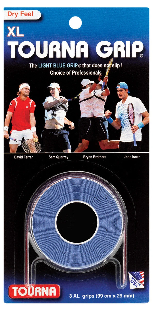 Tourna Grip Original XL Overgrip 3 Pack 3 Tourna Grip Original XL Overgrip 3 Pack