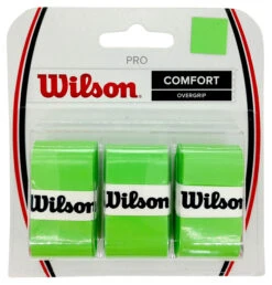 Wilson Pro Overgrip 3 Pack 10 Wilson Pro Overgrip 3 Pack -Racquet Shop wilson pro overgrip 3 pack green 04495 71605.1698769414